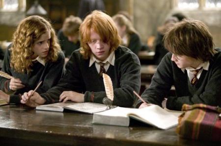 ron harry hermione